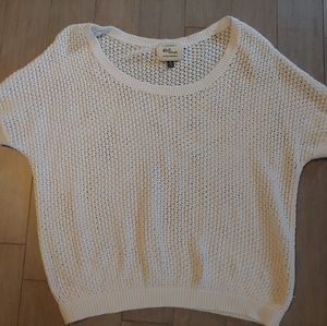 White Chunk Knit Sweater Cotton On Size M